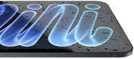 iPad mini, showcasing water droplets on a screen