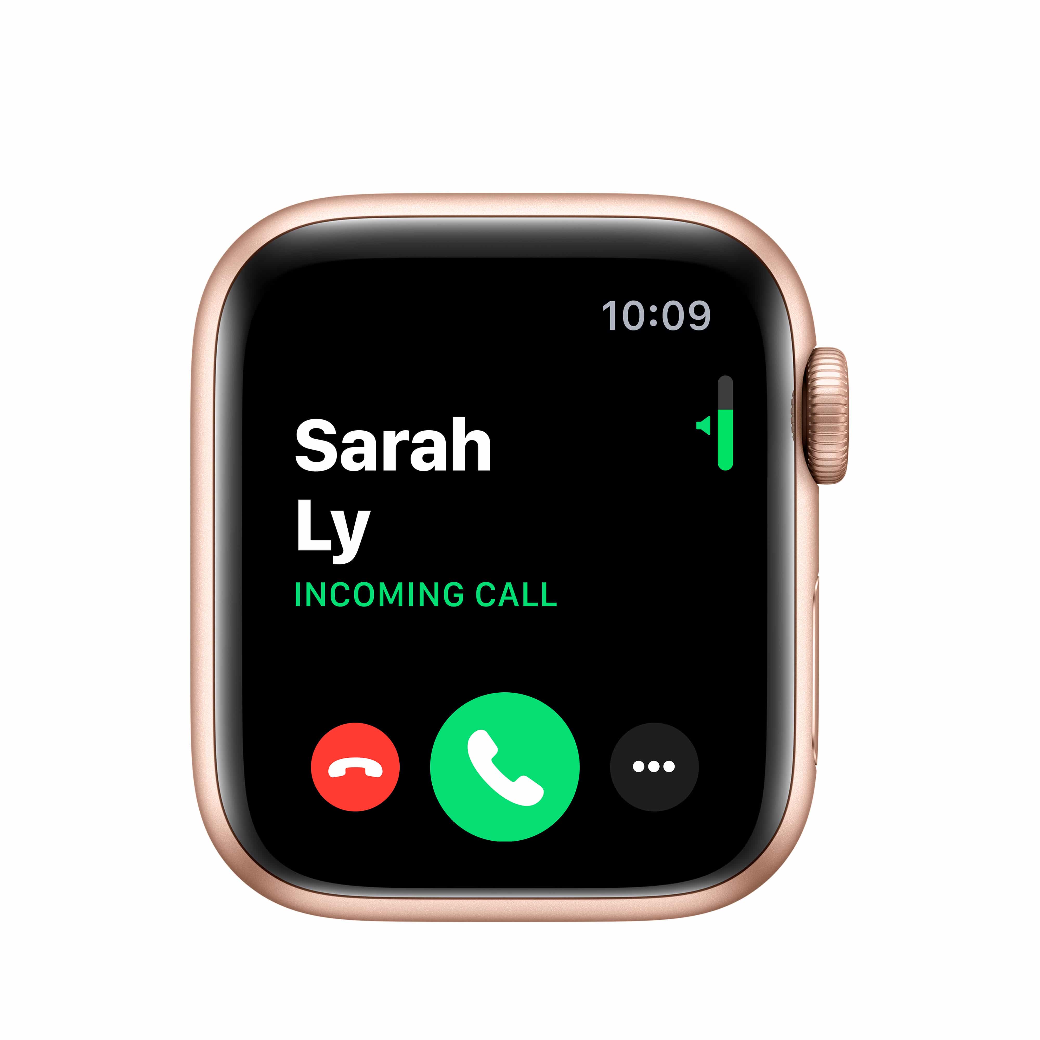 Apple Watch Series 5 GPS, 40mm Gold Aluminium Case with ...