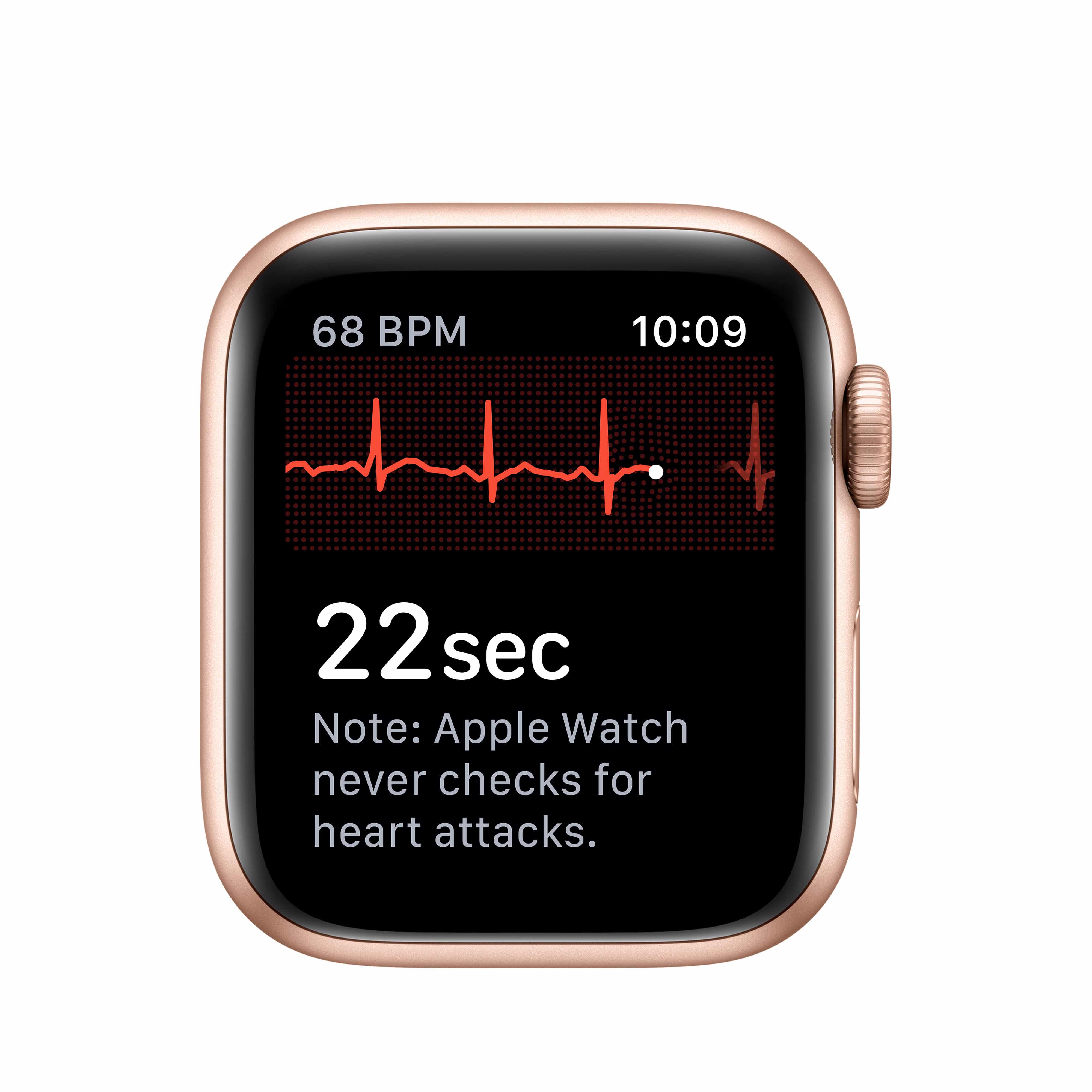Apple Watch Series 5 GPS, 40mm Gold Aluminium Case with ...